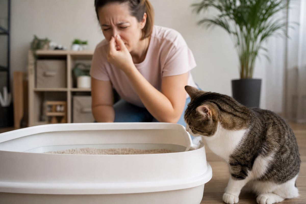 Smelly Cat Poop: 7 Causes, Fixes & When to See a Vet (2026)